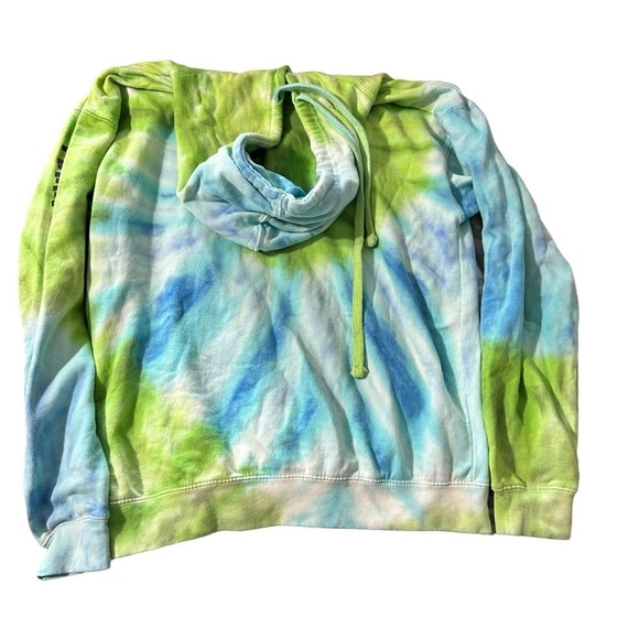 Yogi Bear Campfire tie die hoodie size medium, Mark Twain Lake, Mo - Picture 2 of 4